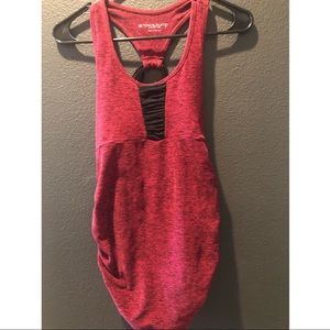 Beyond the bump yoga/  maternity workout top